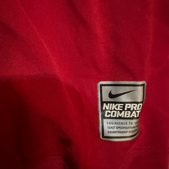 Nike Shirt Mens Large L Pro Combat DRI-FIT Long Sleeve Baseball LS Fitted Core - Picture 3 of 7